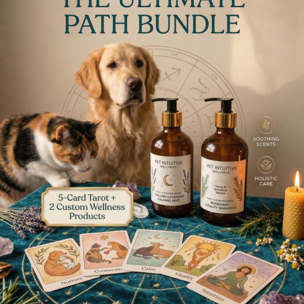 The Ultimate Path Bundle- 5-Card Tarot + 2 Custom Wellness Products