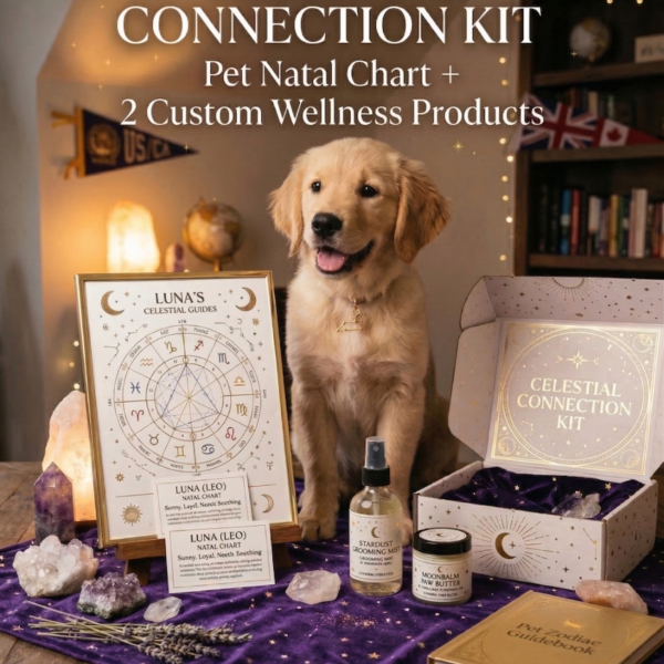 Celestial Connection Kit- Pet Natal Chart + 2 Custom Wellness Products