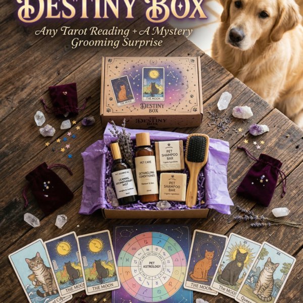The Destiny Box- Any Tarot Reading + A Mystery Grooming Surprise