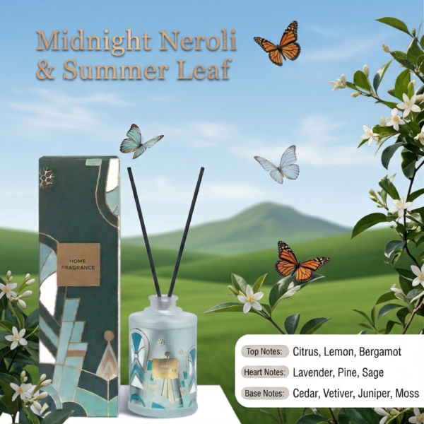 Canvas of Nature- Midnight Neroli & Summer Leaf