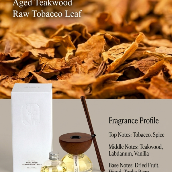 Hourglass Archive- Aged Teakwood & Raw Tobacco Leaf