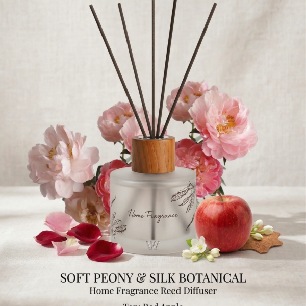 Garden Whispers- Soft Peony & Silk Botanical