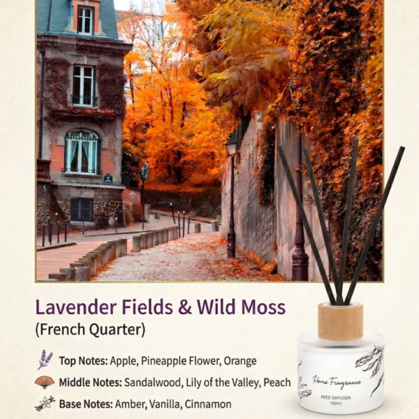 Garden Whispers- Lavender Fields & Wild Moss