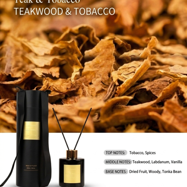 Ribbon Botanical- Teak & Tobacoo