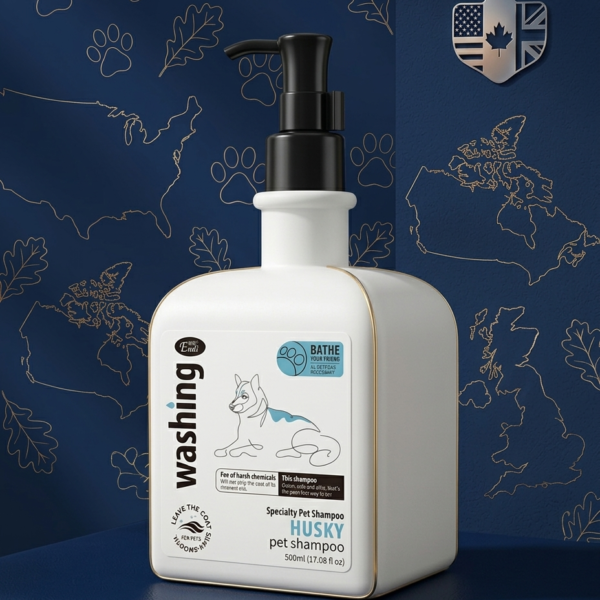 Breed-Care Essentials- Husky | Deep-Clean & Undercoat Defense